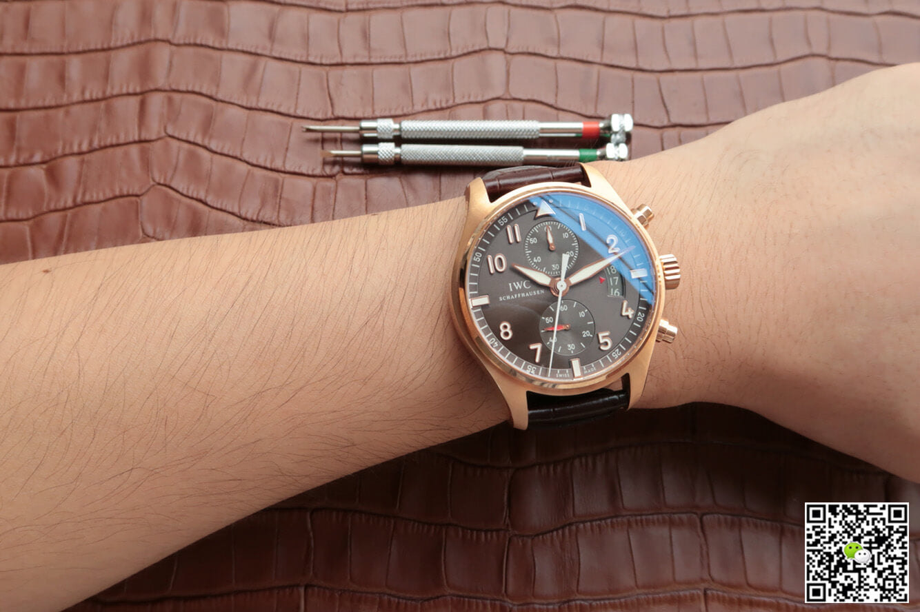 IWC Pilot IW387802 ZF Factory Dark Gray Dial
