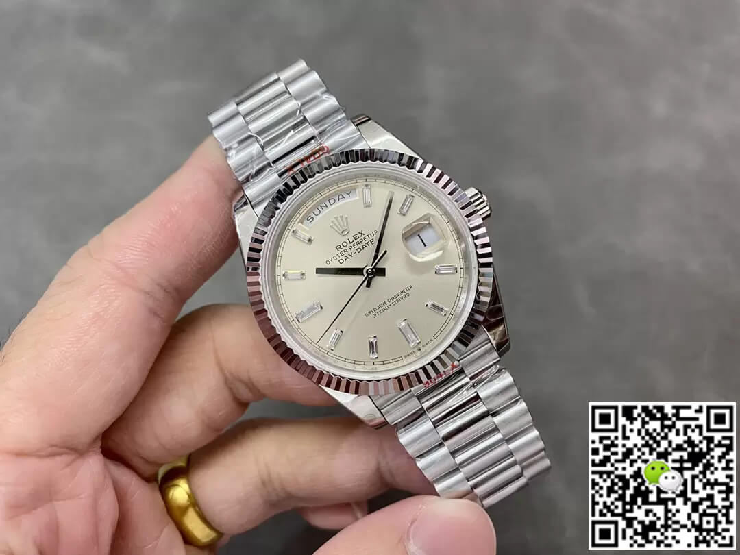 Rolex Day Date M228236-0002 GM Factory Silver Dial