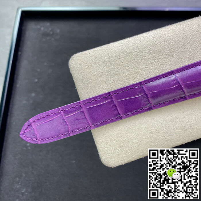 Ballon Bleu De Cartier 36MM WJBB0009 3K Factory Purple Leather Strap