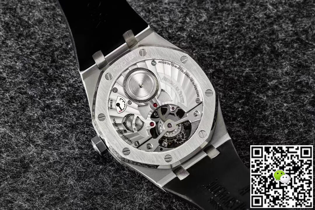 Audemars Piguet Royal Oak Tourbillon R8 Factory V3 Purple Dial Rubber Strap