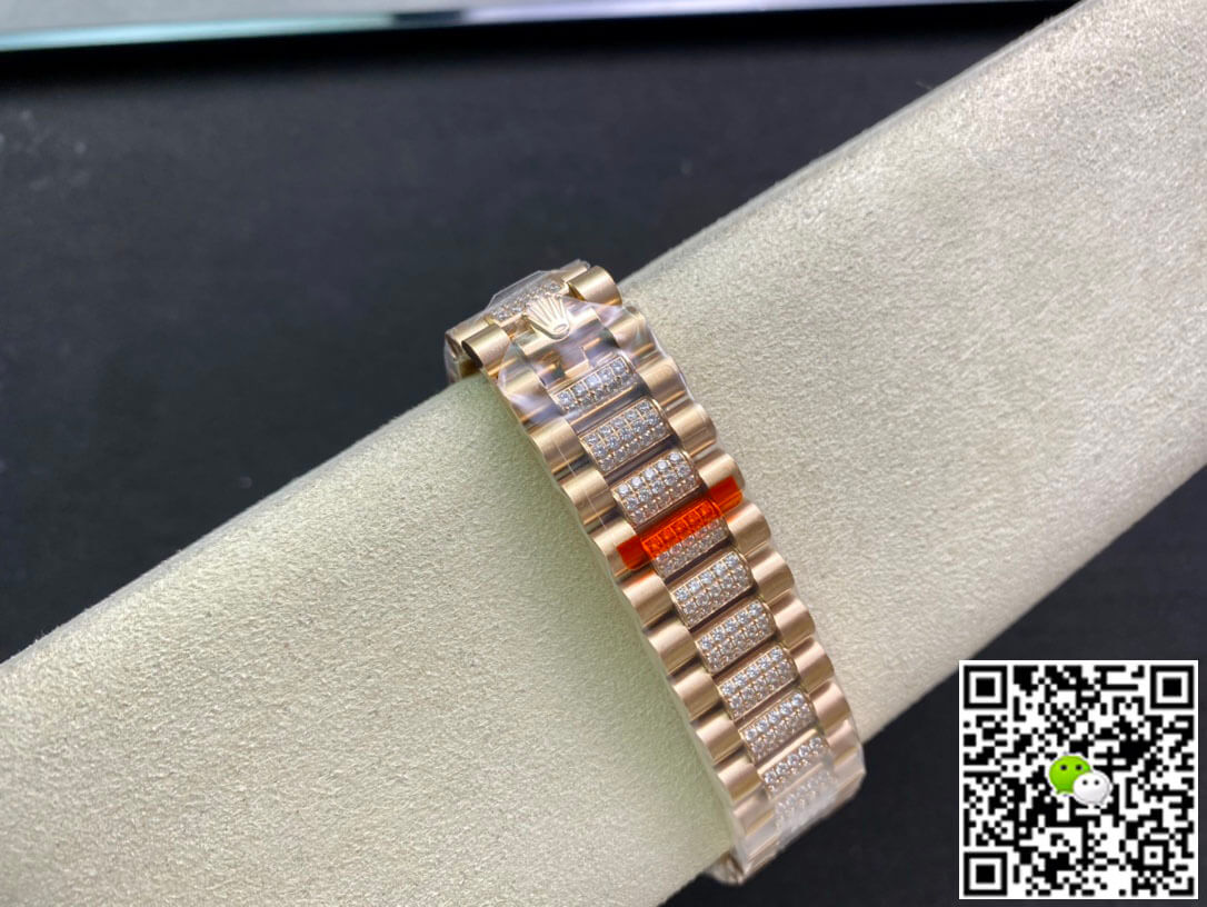 Rolex Day Date M128345RBR-0020 EW Factory Rose Gold