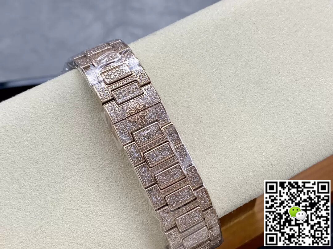 Patek Philippe Aquanaut 7118/1450R-001 GR Factory Gold Diamond Dial