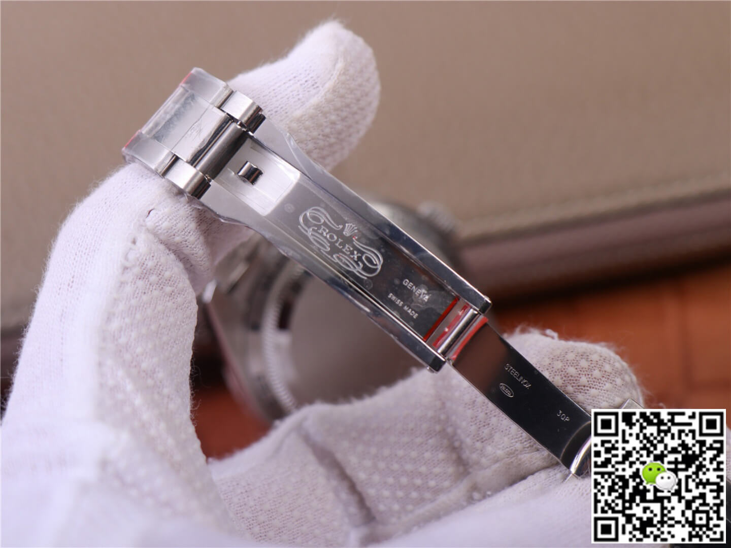 JB Factory Replica Rolex Milgauss Base 116400 Label Noir Design LNT01HS-001 Silver case watch