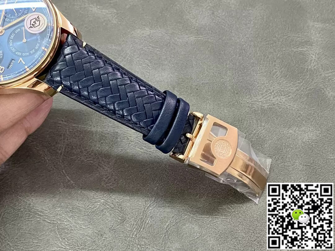 IWC Portuguese IW503312 APS Factory Perpetual Calendar Blue Dial