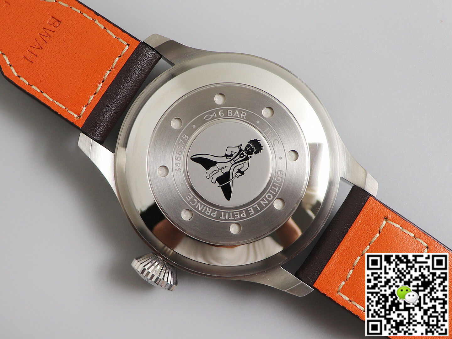 IWC Pilot IW501002 ZF Factory Stainless Steel Case