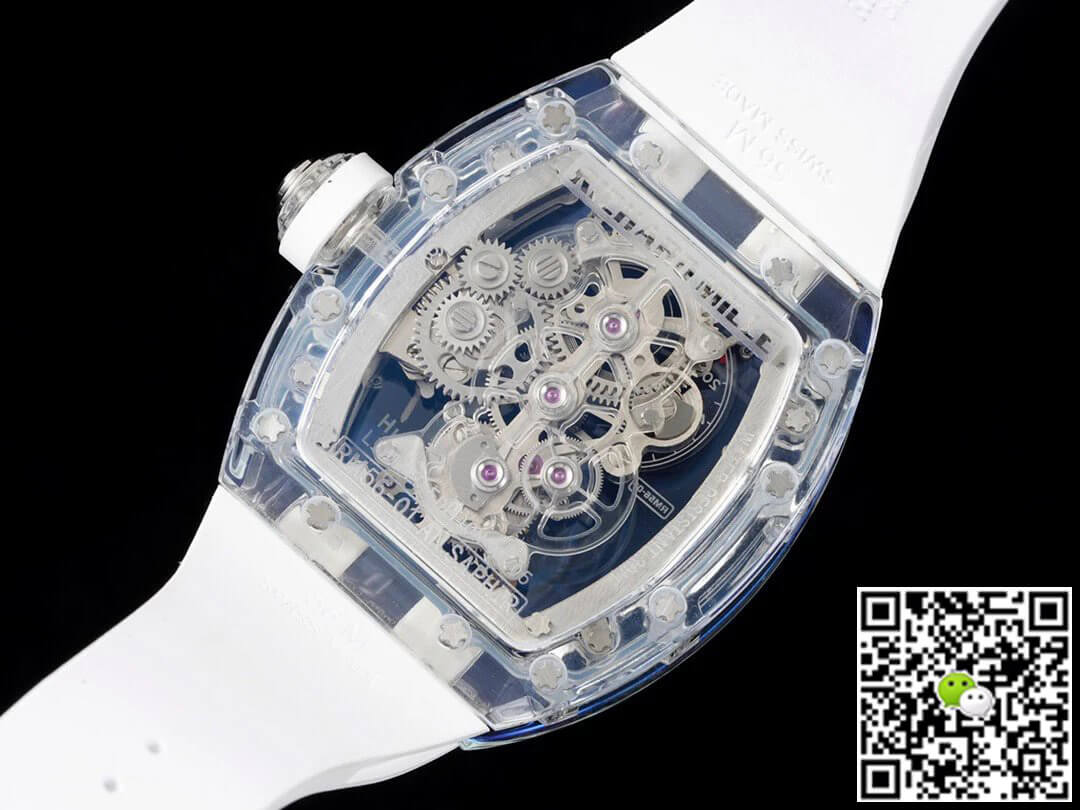 Richard Mille RM 56-01 Tourbillon RM Factory White Rubber Strap