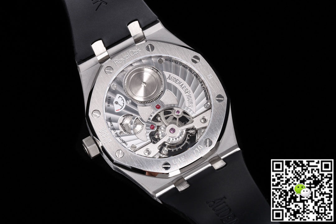 Audemars Piguet Royal Oak Tourbillon 26530PT.OO.1220PT.01 R8 Factory Rubber Strap