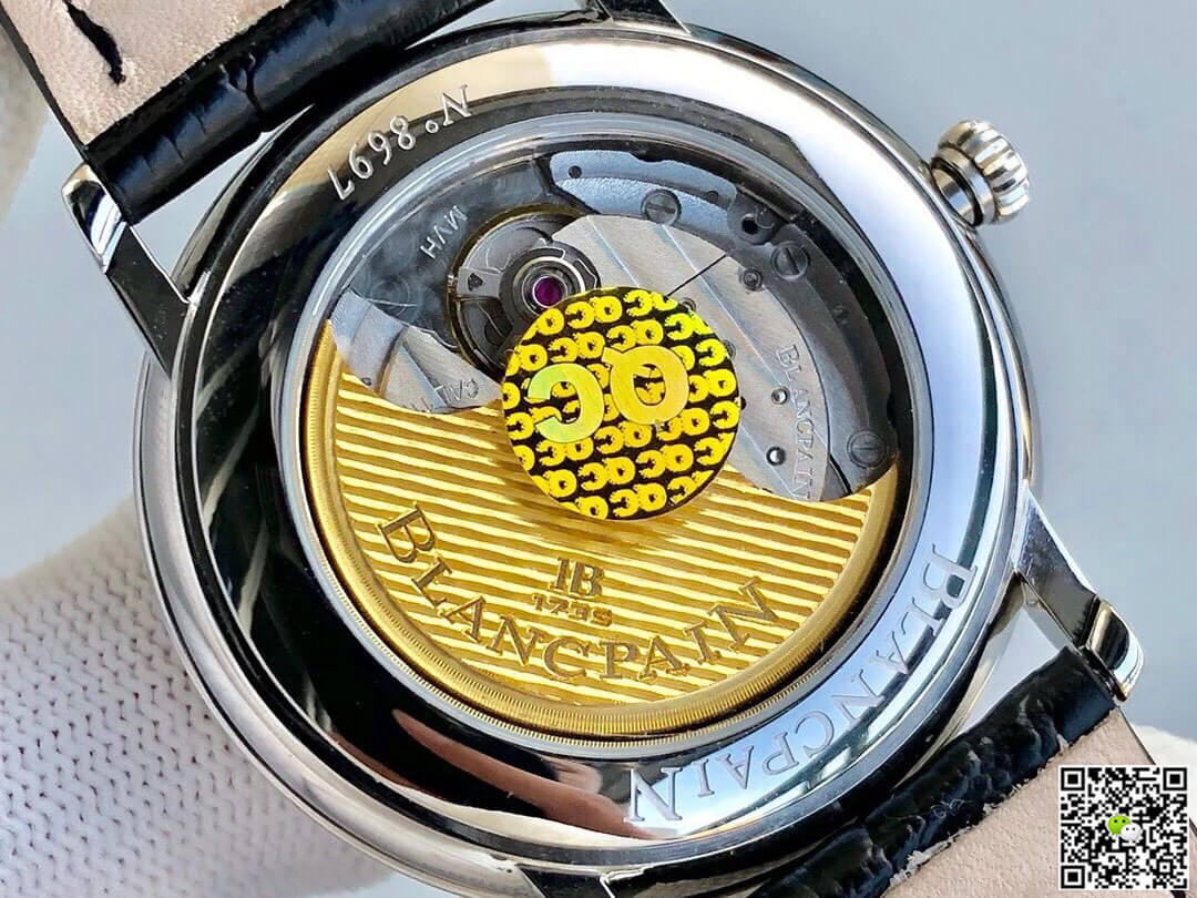 Blancpain Villeret 6551-1127-55B ZF Factory Blue Dial