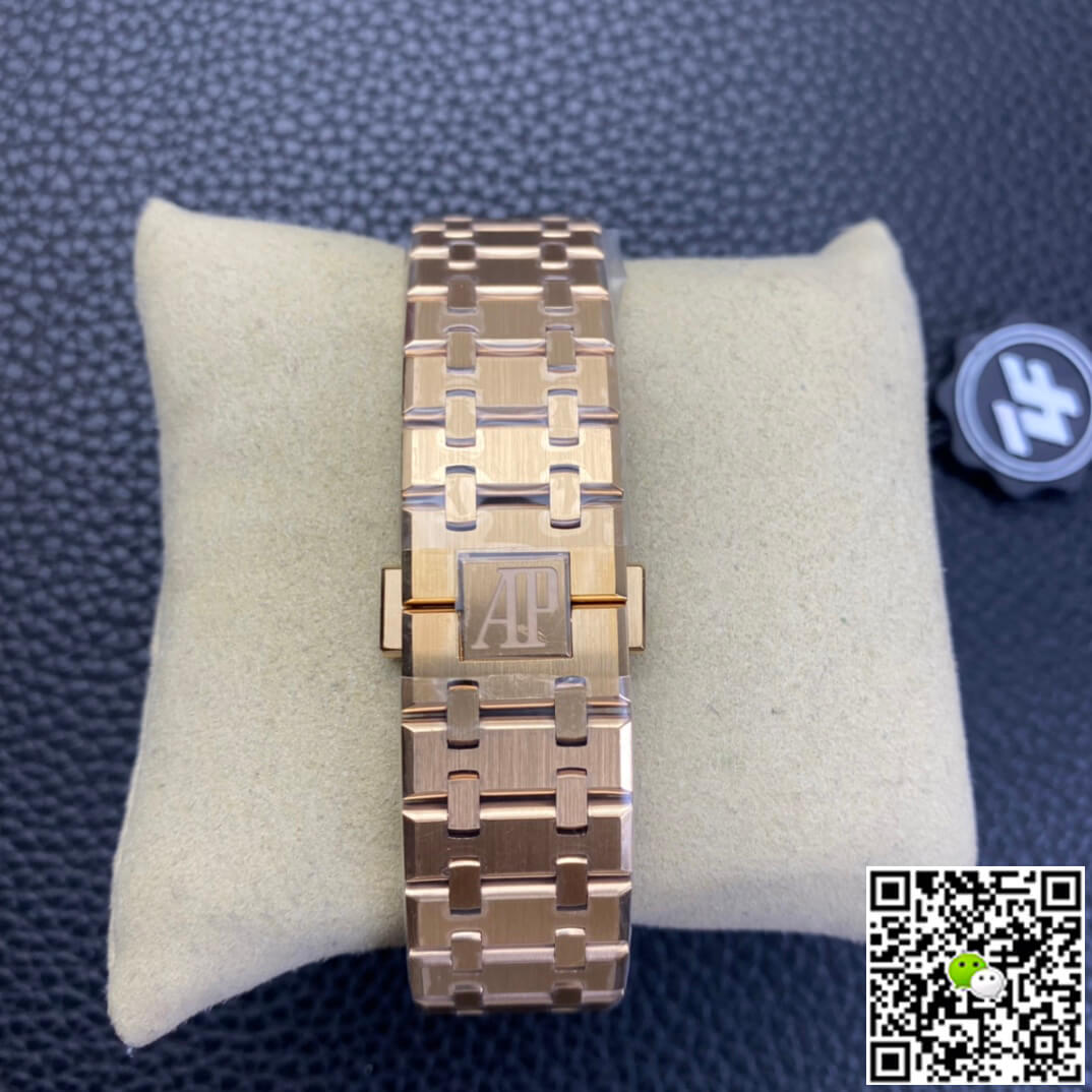 Audemars Piguet Royal Oak 15500 ZF Factory Rose Gold Version White Dial