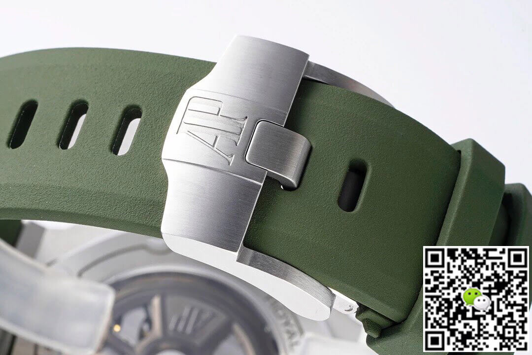 Audemars Piguet Royal Oak Offshore 15720ST.OO.A052CA.01 ZF Factory Green Strap