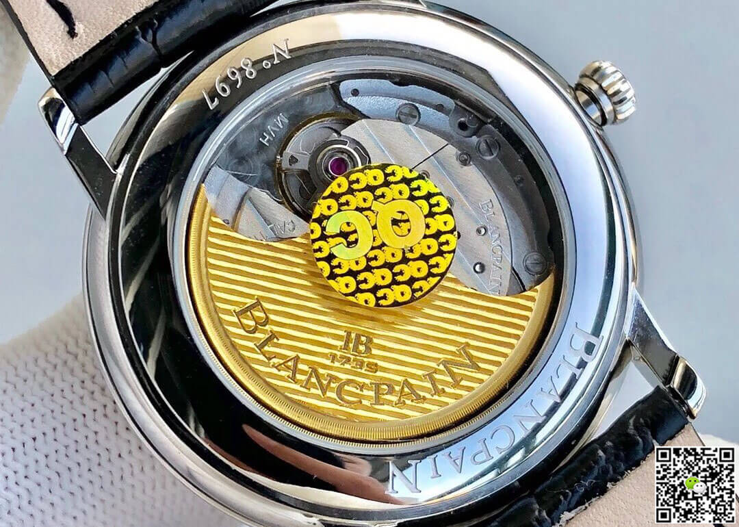 Blancpain Villeret 6551-1127-55B ZF Factory Black Dial