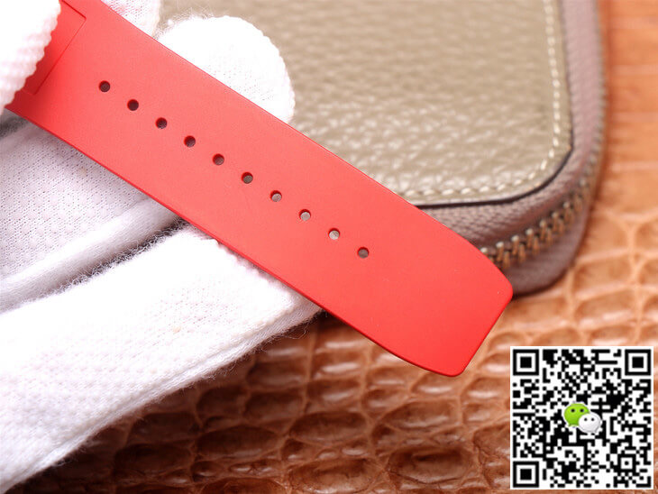 Richard Mille RM35-02 ZF Factory Red Rubber Strap