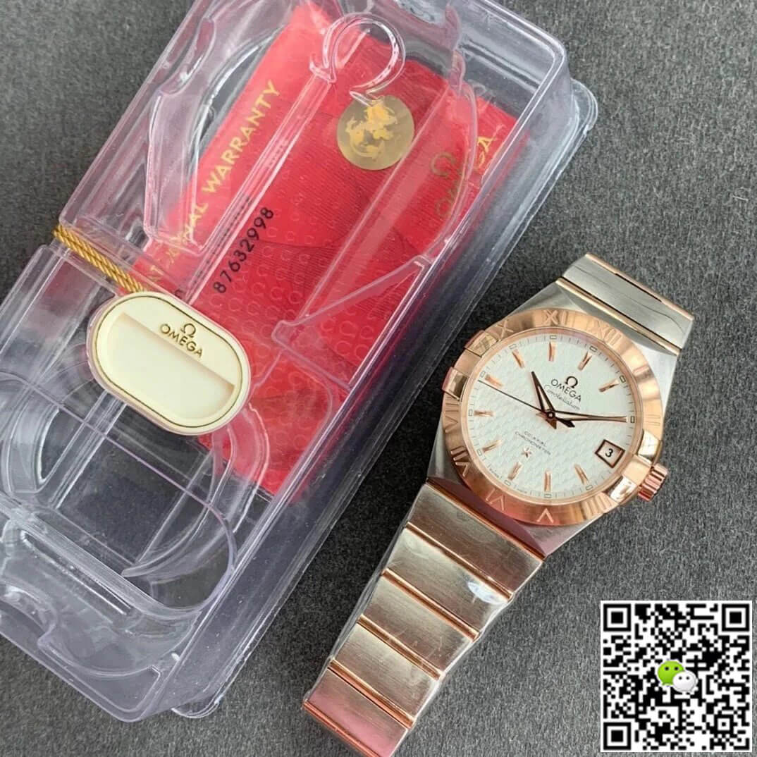 Omega Constellation 123.20.38.21.02.007 VS Factory Rose Gold