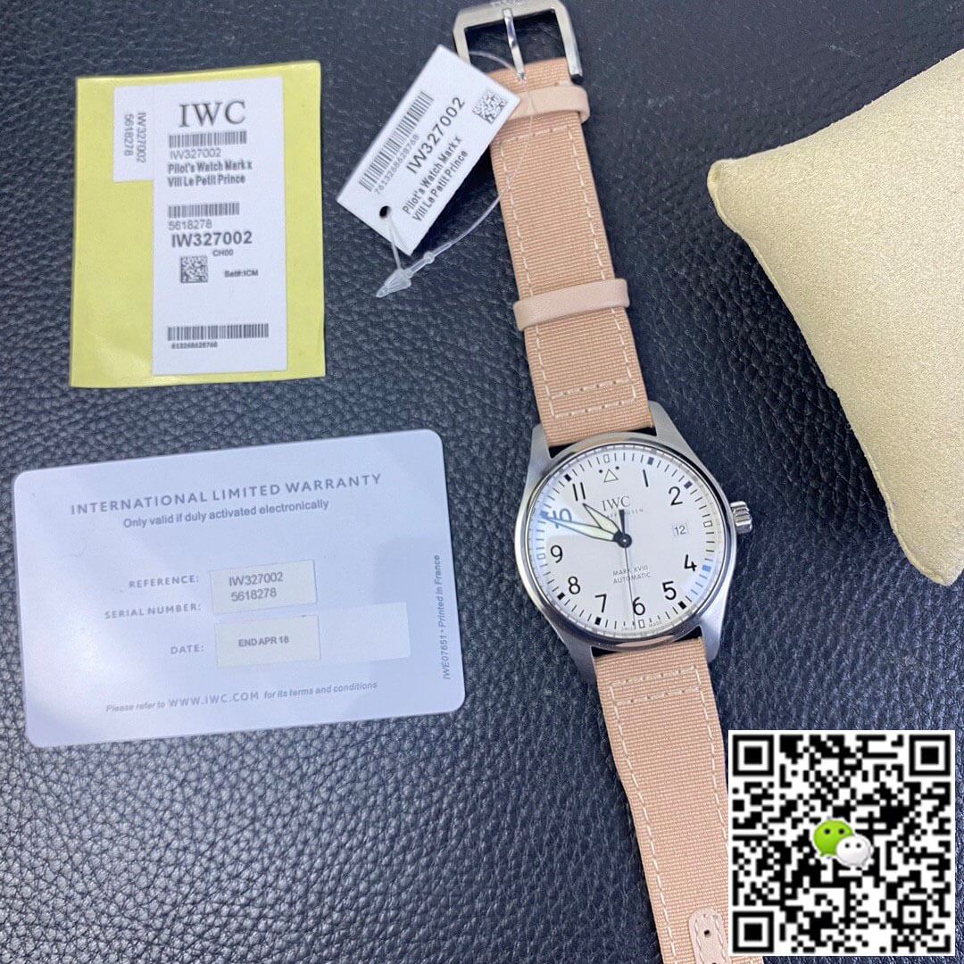 IWC Pilot IW327002 V7 Factory White Dial