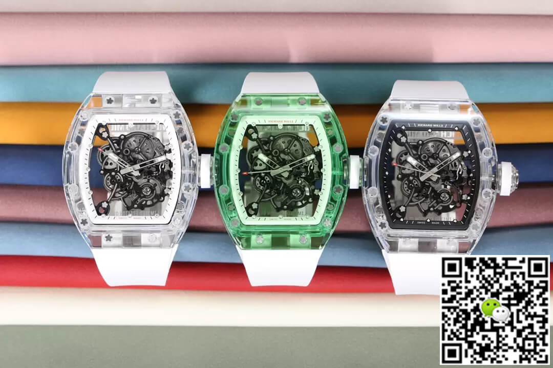 Richard Mille RM055 RM Factory White Strap
