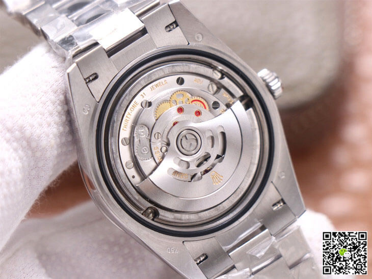 Rolex Day-Date M228349RBR-0001 EW Factory Diamond Silver Dial