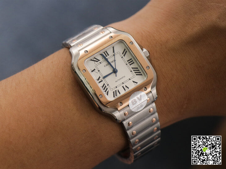 Cartier De Santos W2SA0007 BV Factory White Dial