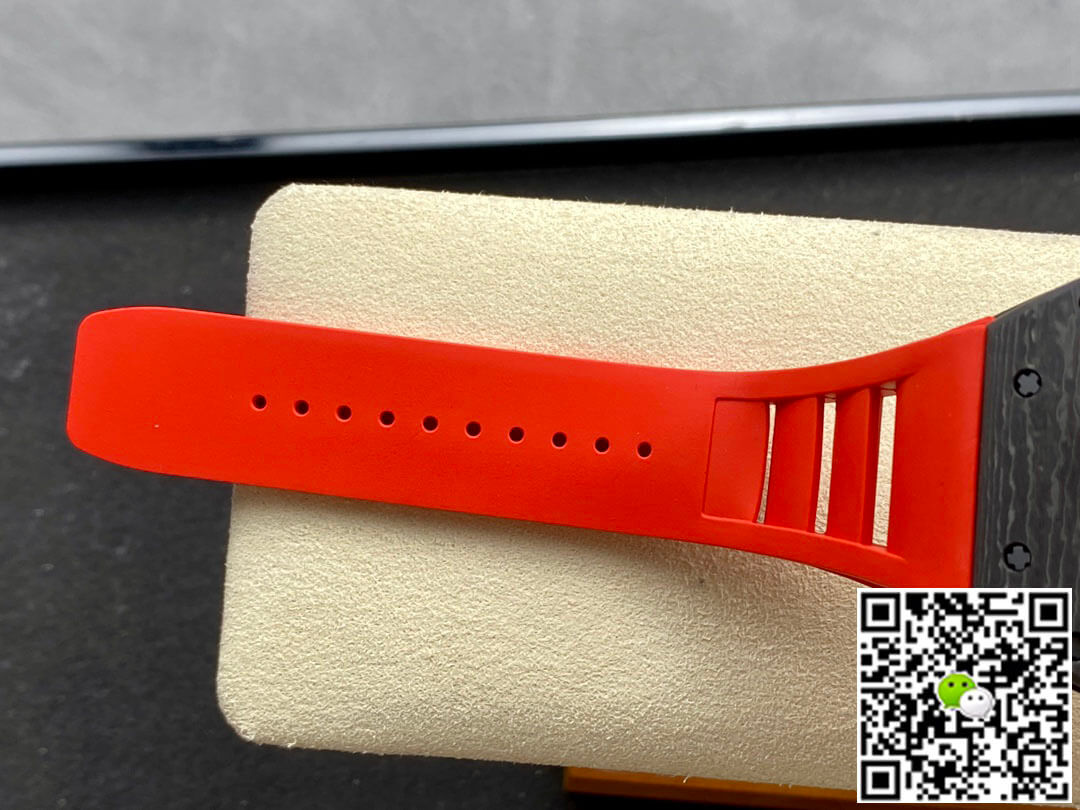 Richard Mille RM-055 BBR Factory Red Rubber Strap