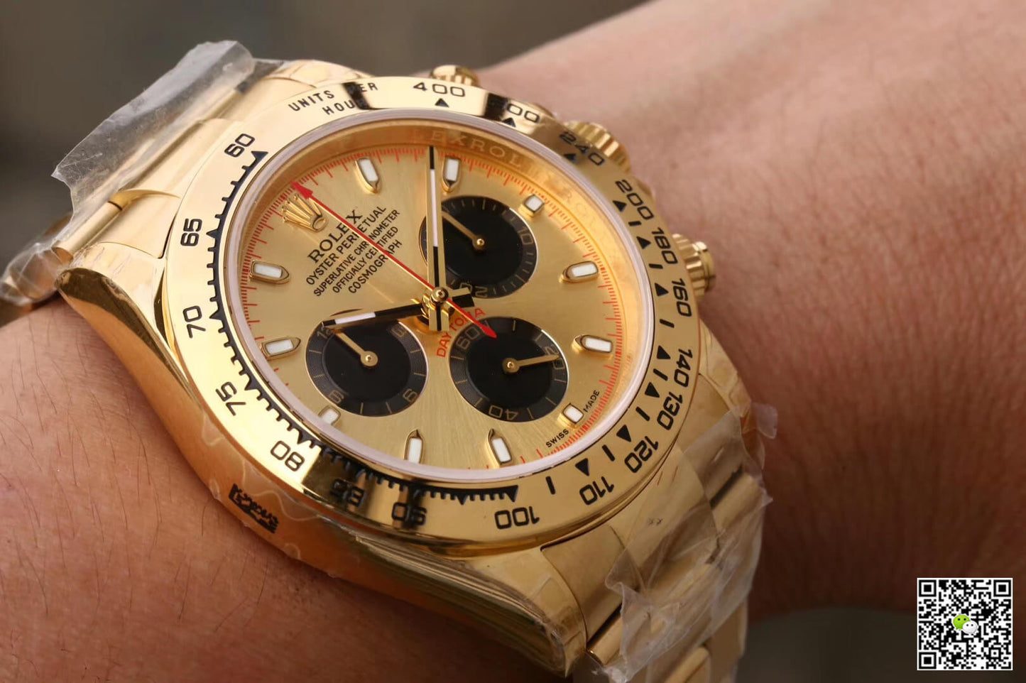 Rolex Daytona Cosmograph 116508 JH Factory Yellow Gold Dial