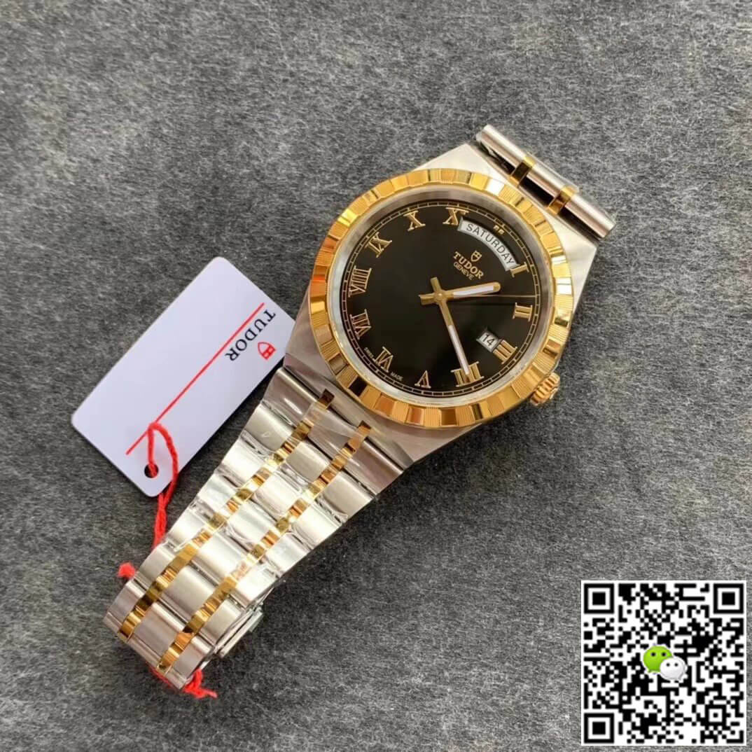 Tudor Royal M28603-0003 V7 Factory Black Dial