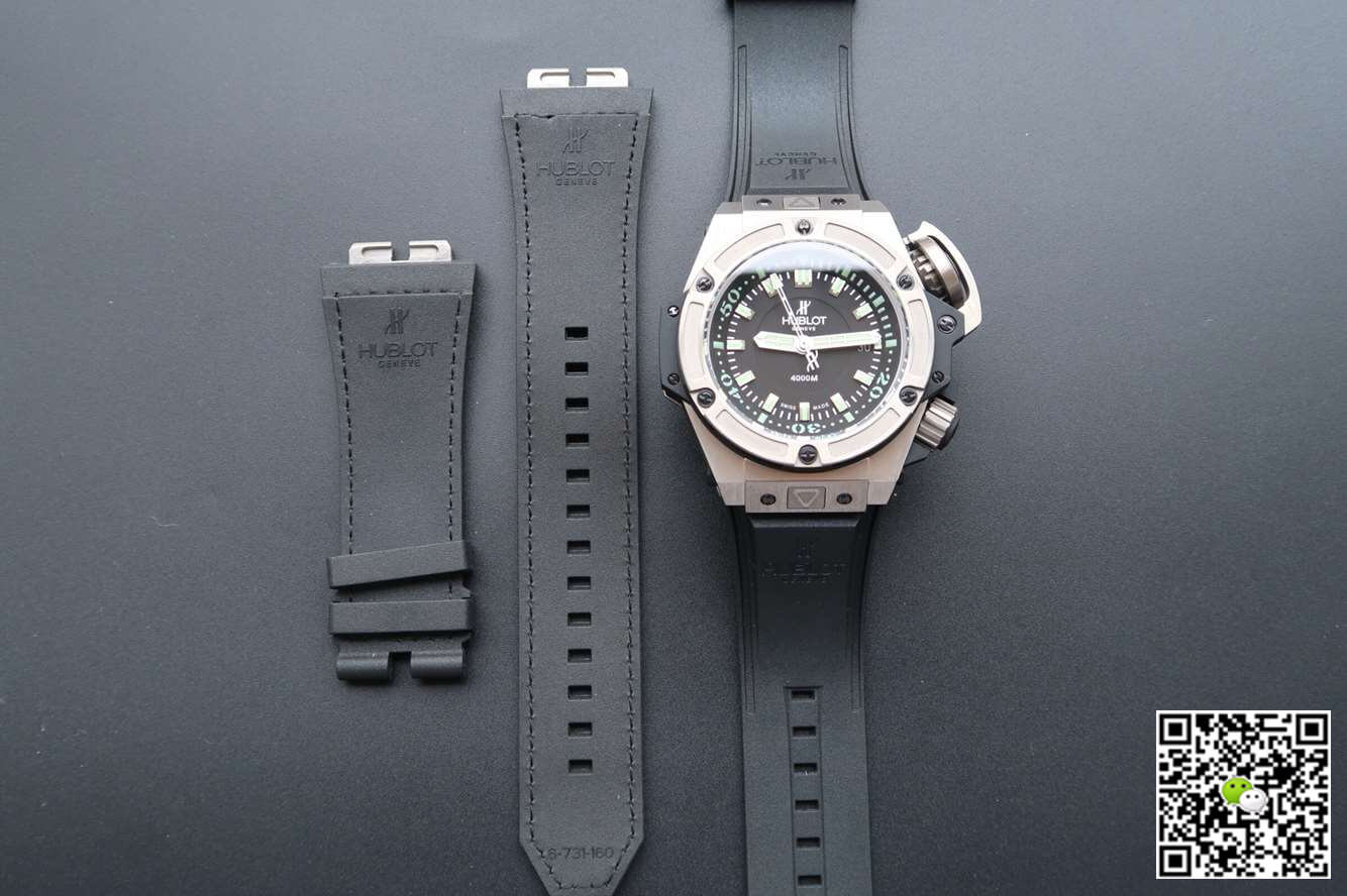 Hublot King Power Oceanographic 731.NX.1190.RX V6 Factory Black Dial