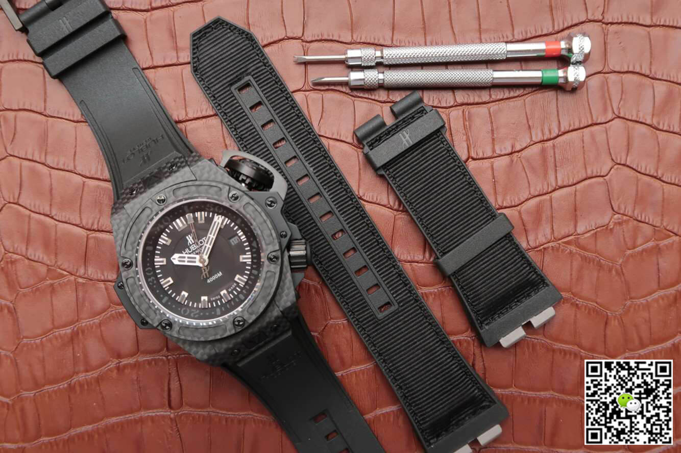 Hublot King Power Oceanographic 4000M 731.QX.1140.RX V6 Factory Forged Carbon Fiber