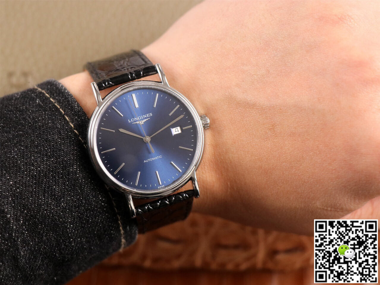 Longines Presence L4.921.4.92.2 KY Factory Blue Dial