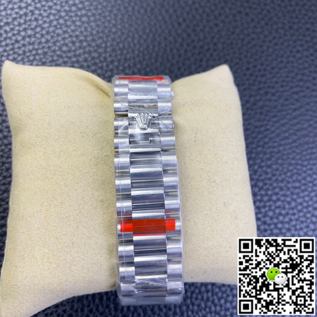 Rolex Day Date BP Factory Middle East Customization Stainless Steel Ice Blue Dial