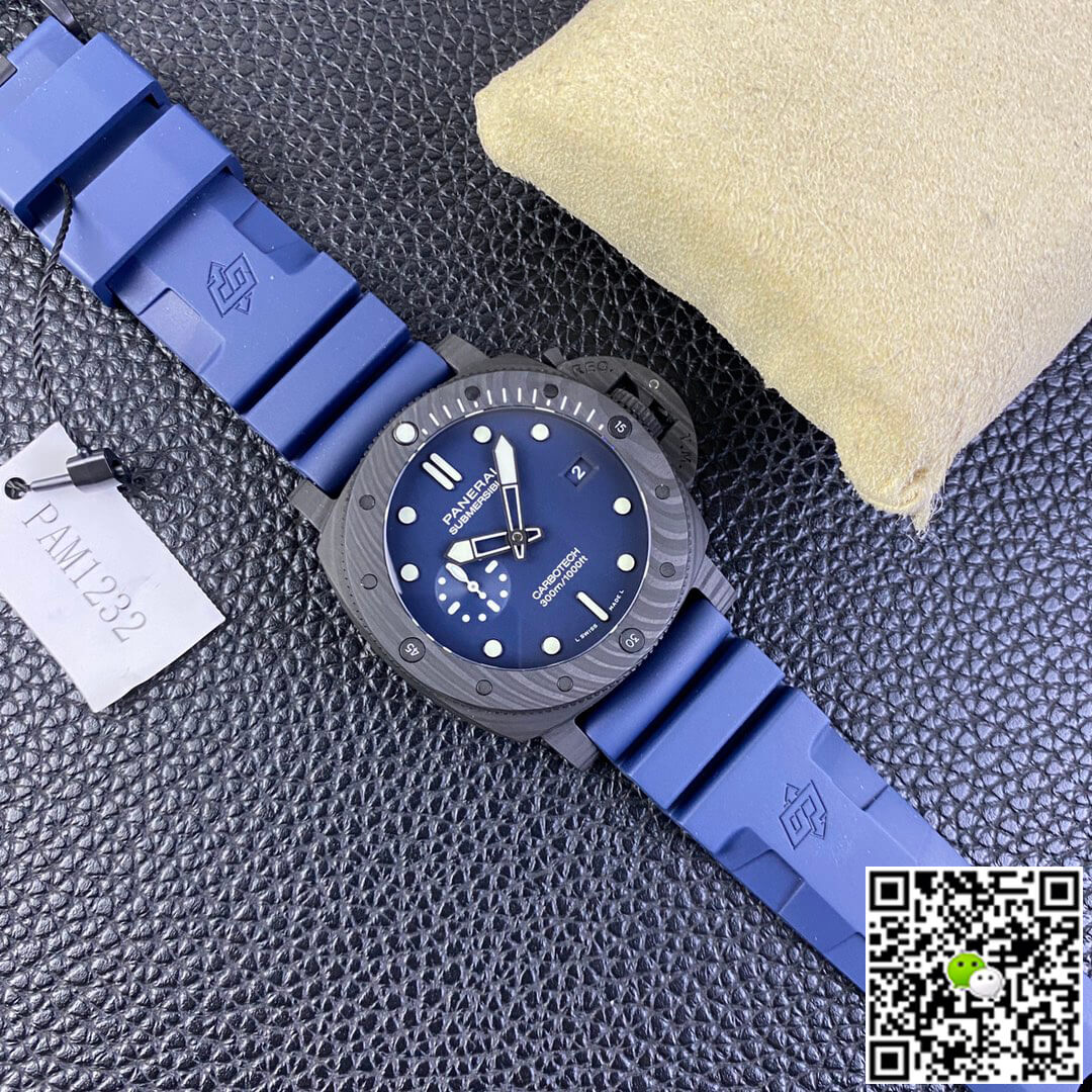 Panerai Submersible PAM01232 VS Factory Carbon Fiber Case