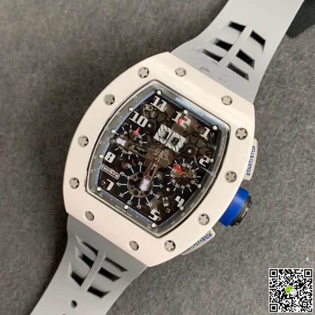 Richard Mille RM-011 KV Factory White Ceramic Case