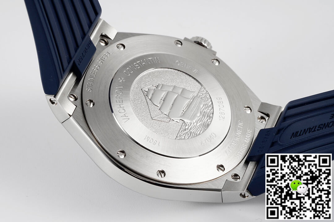 Vacheron Constantin Overseas P47040/000A-9008 PPF Factory Blue Rubber Strap