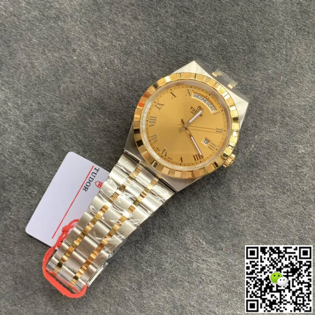 Tudor Royal M28603-0004 V7 Factory Gold Dial