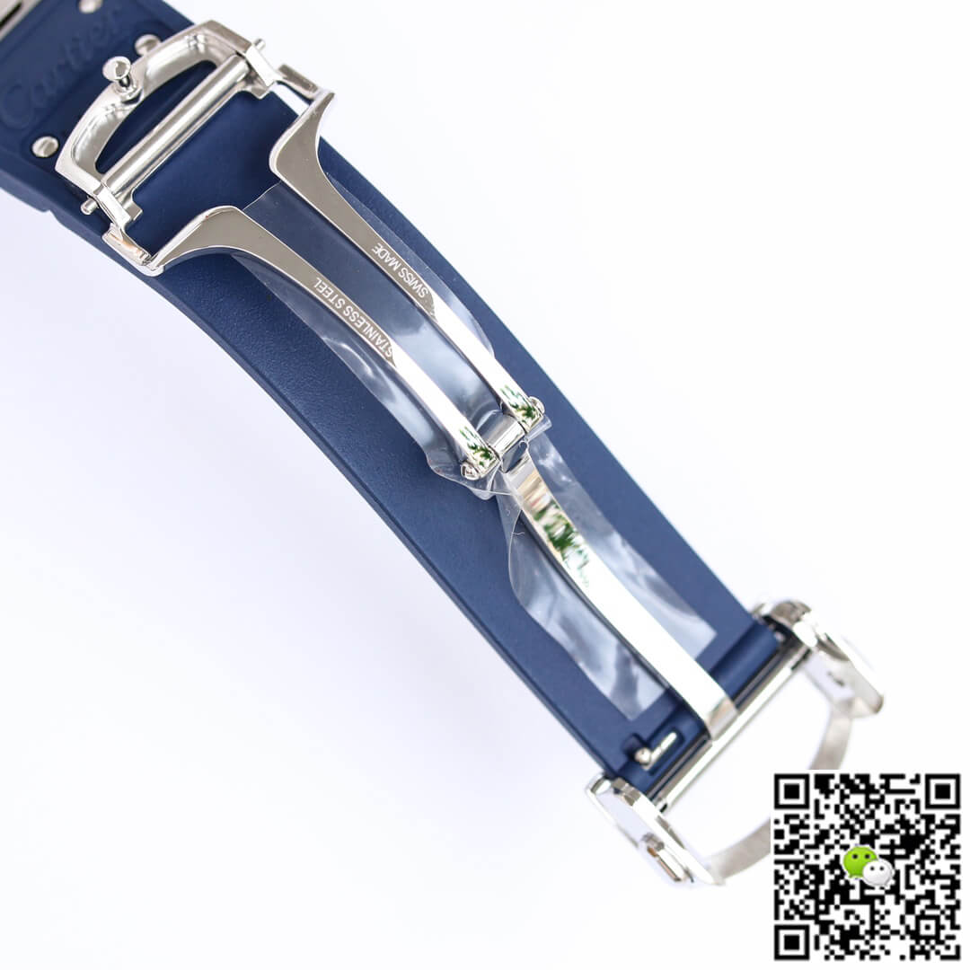 Santos De Cartier GF Factory Blue Bezel