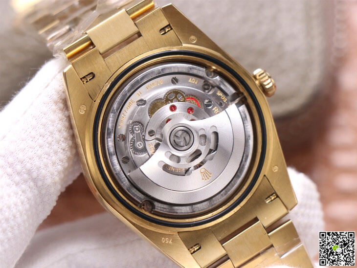 Rolex Day-Date M228348RBR-0001 EW Factory Yellow Gold Black Dial