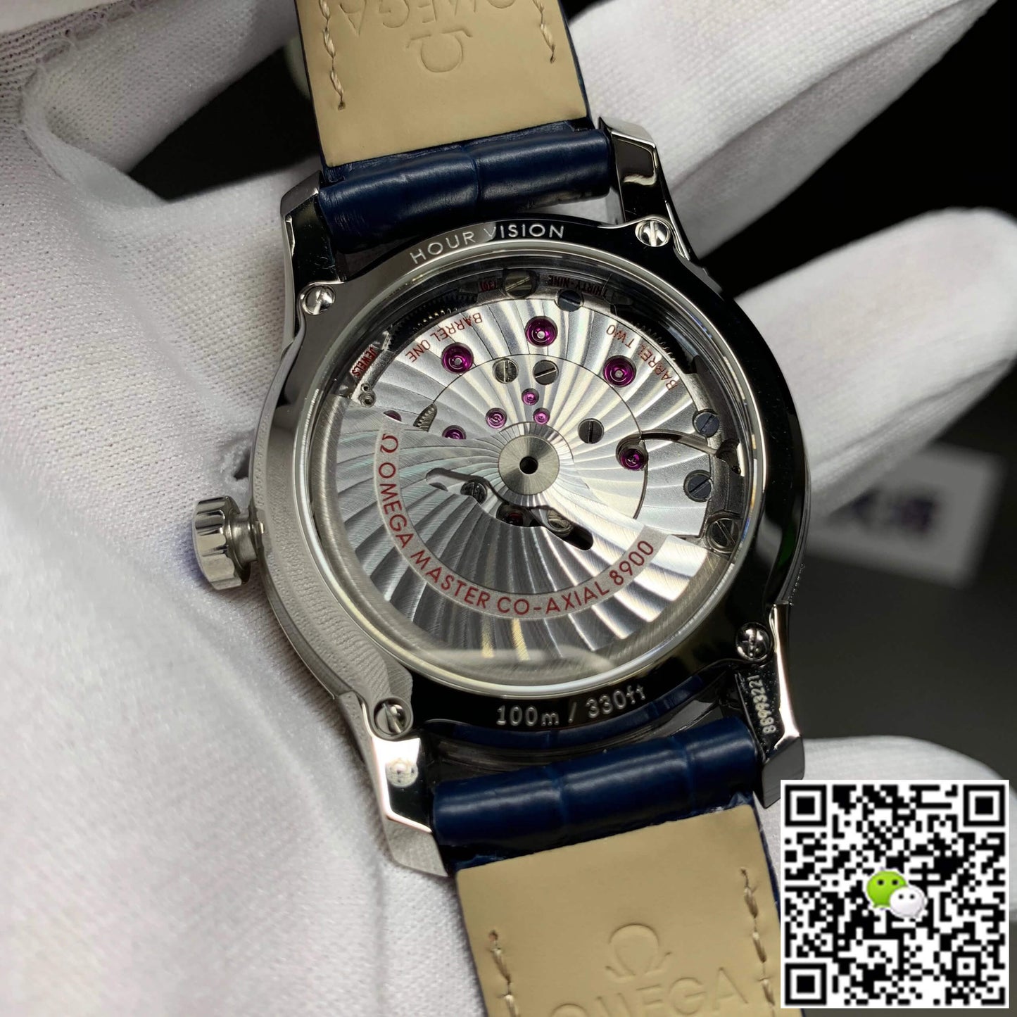 Omega De Ville 433.33.41.21.03.001 VS Factory Blue Dial