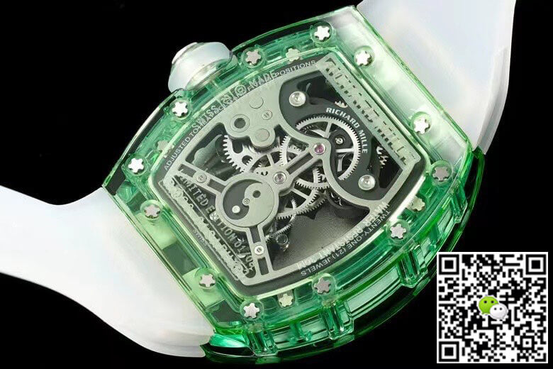 Richard Mille RM26-01 Tourbillon RM Factory Green Transparent Case