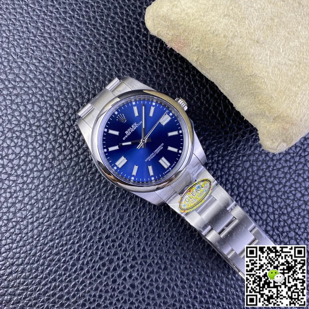 Rolex Oyster Perpetual M124300-0003 41MM Clean Factory Blue Dial