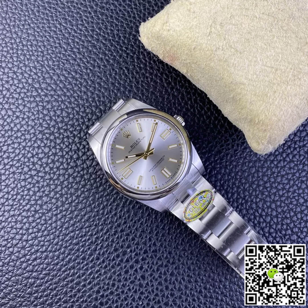 Rolex Oyster Perpetual M124300-0001 41MM Clean Factory Silver Dial