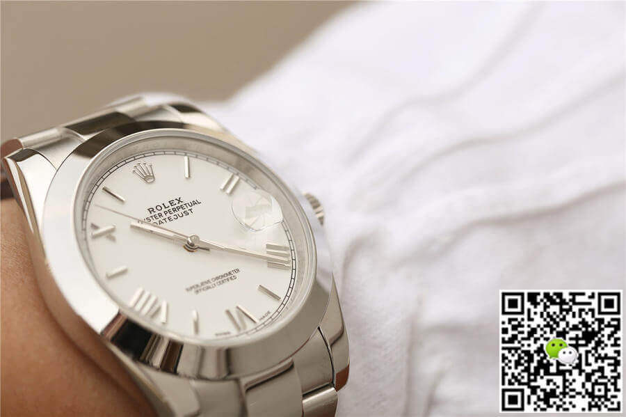 Rolex Datejust 41MM EW Factory White Dial