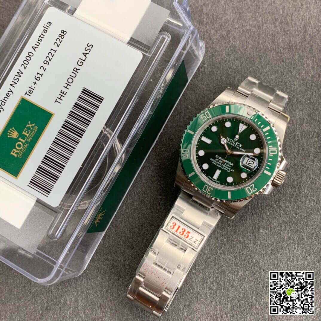 Rolex Submariner 116610LV 40MM ZZ Factory V2S Green Dial
