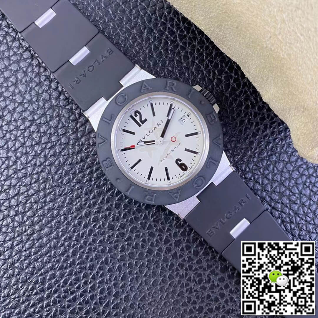 Bvlgari Aluminium Steve Aoki 103539 BV Factory White Dial