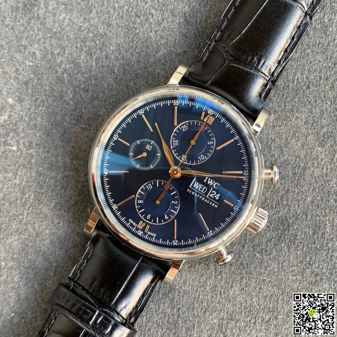 IWC Portofino IW391036 ZF Factory Stainless Steel Blue Dial