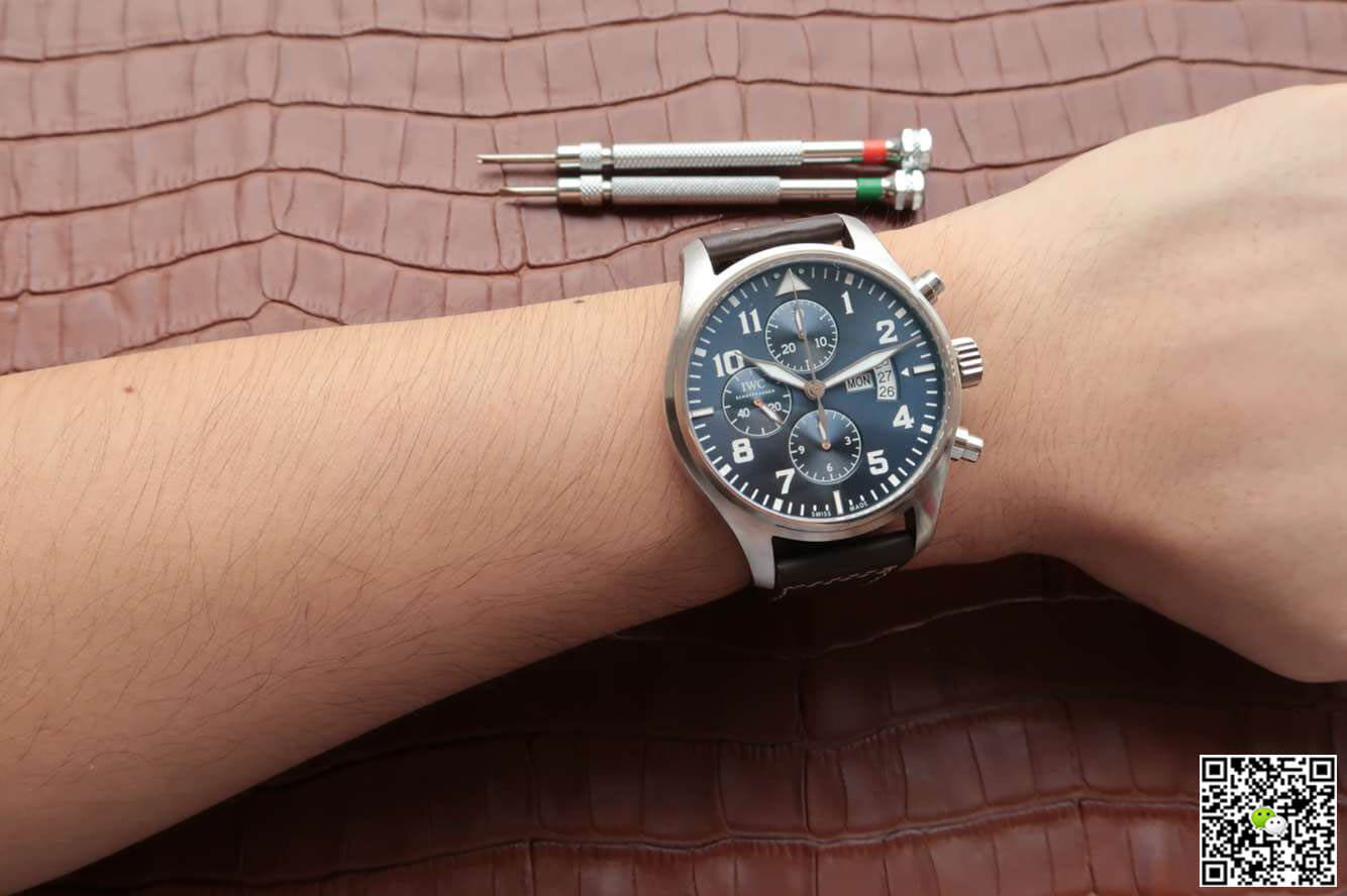 IWC Pilot IW377706 ZF Factory Blue Dial