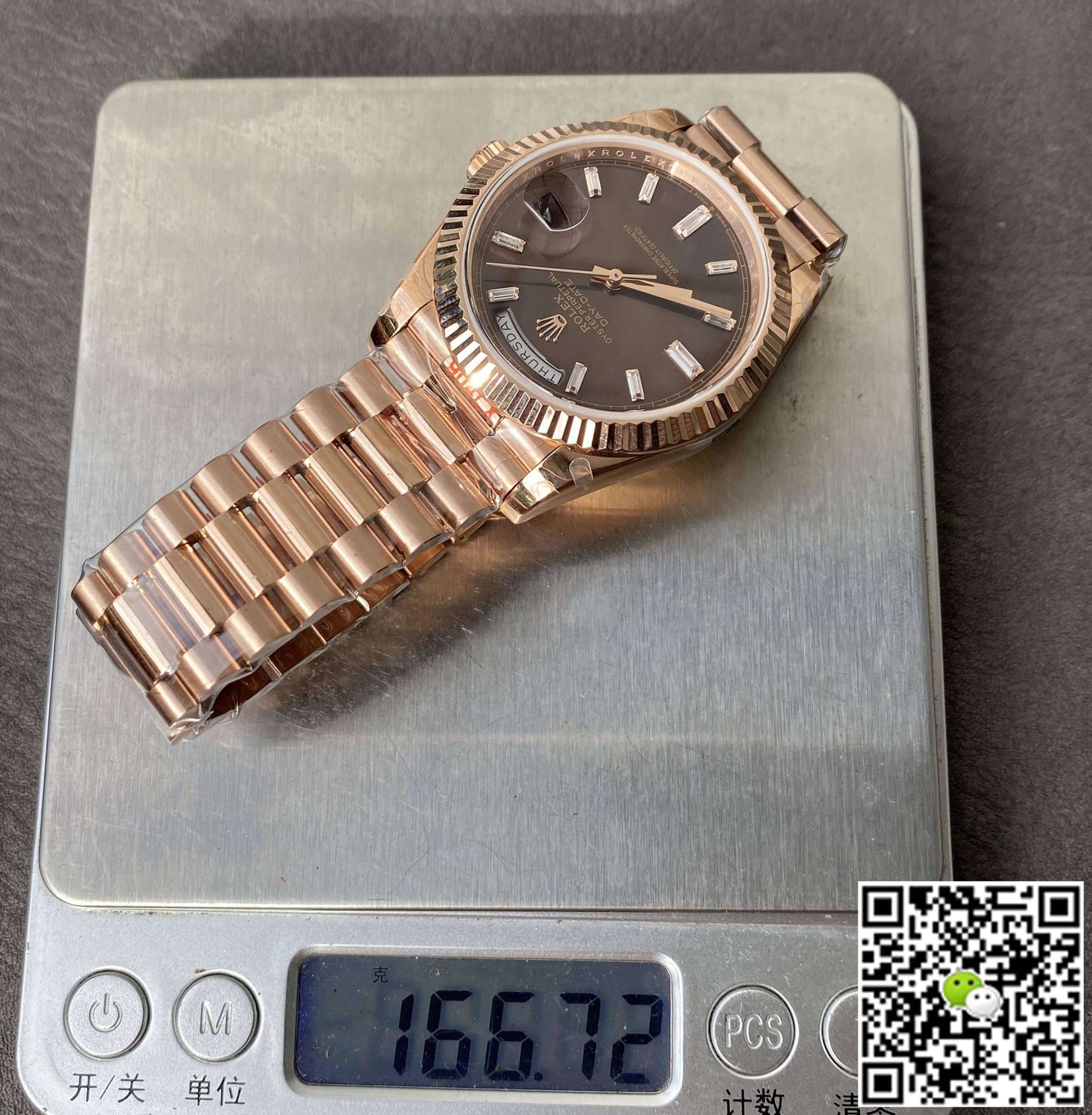 Rolex Day Date M228235-0003 GM Factory V2 Rose Gold