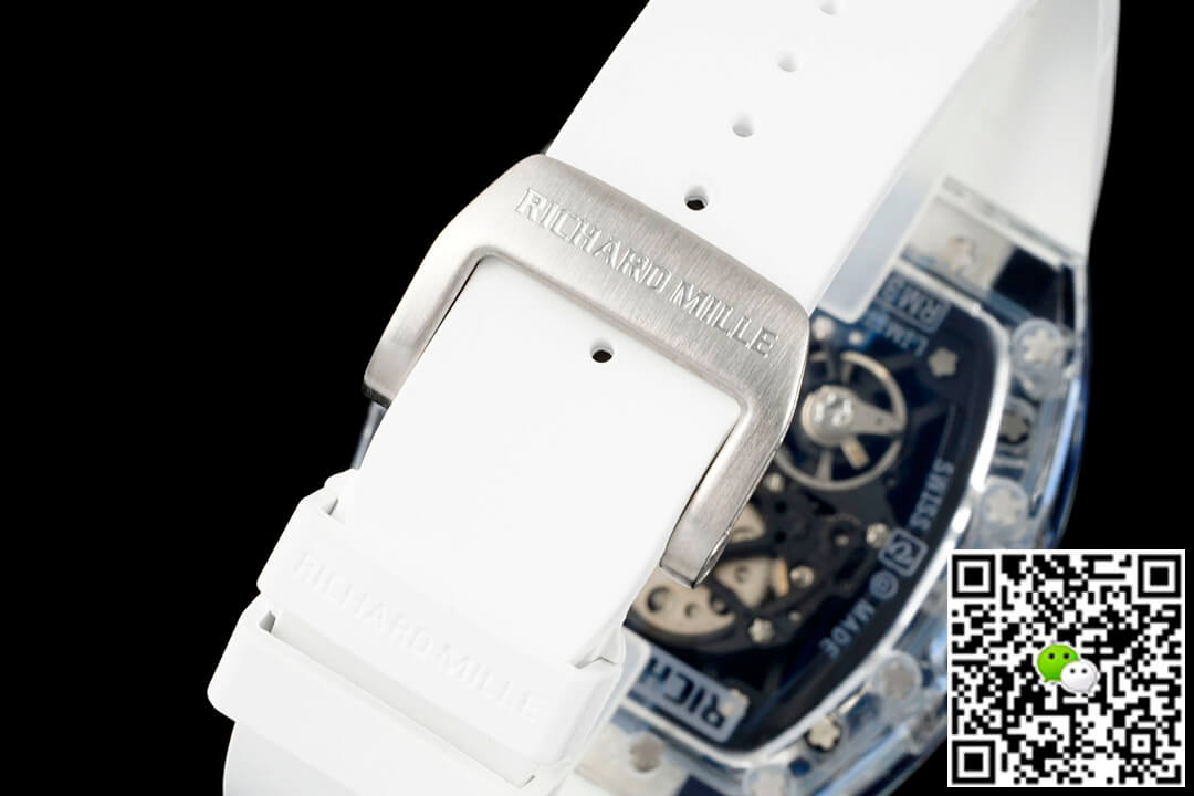 Richard Mille RM35-01 RM Factory White Rubber Strap