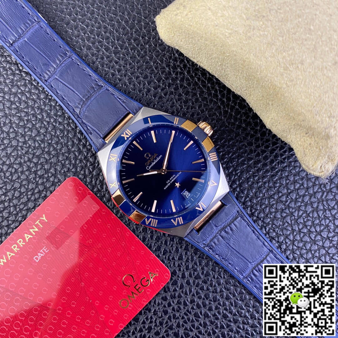 SBF Omega Constellation 131.23.41.21.03.001 VS Factory Blue Dial
