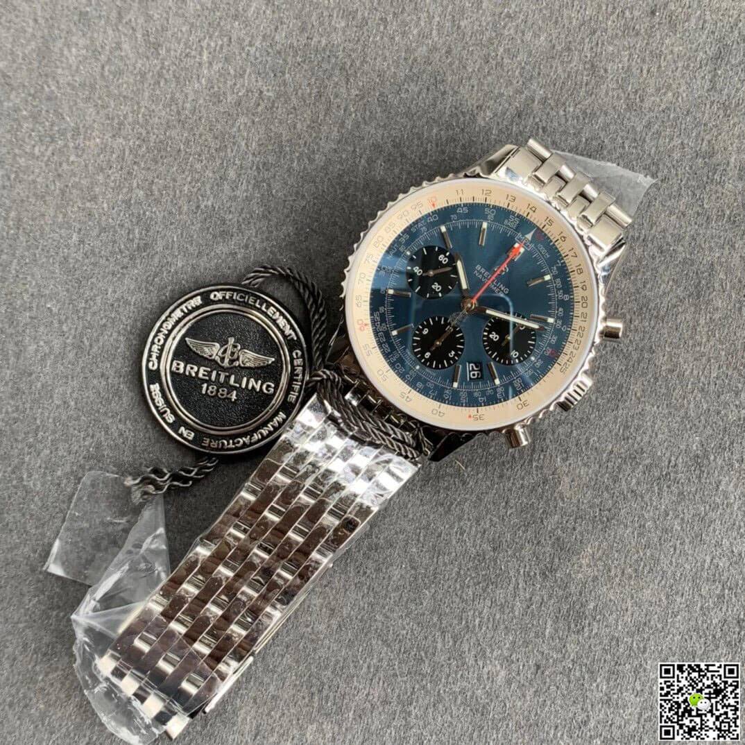Breitling Navitimer 1 B01 AB0121211C1A1 GF Factory Blue Dial