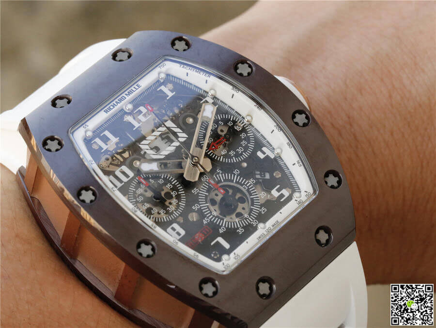 Richard Mille RM011 KV Factory Brown Ceramic Case