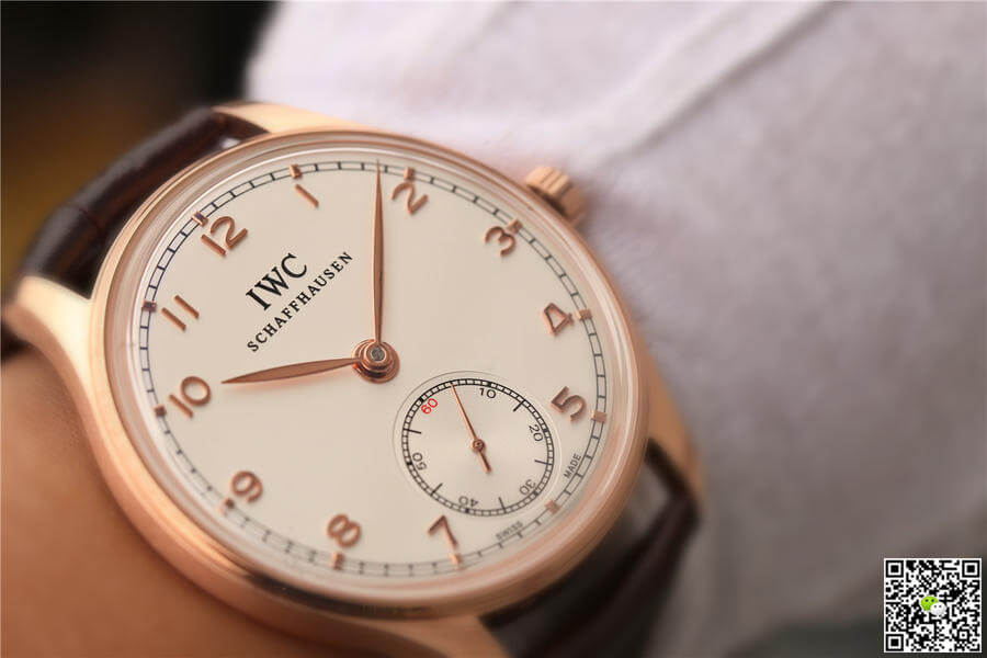 IWC Portuguese IW545409 ZF Factory Rose Gold White Dial