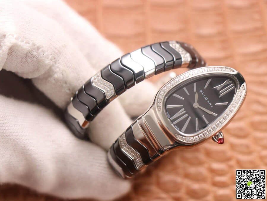 Bvlgari Serpenti 102129 BV Factory Black Dial